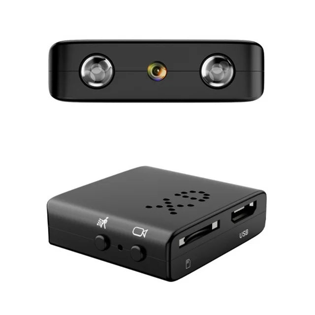Mini Wi-Fi Security Camera with Night Vision and Motion Detection