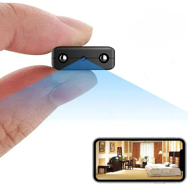 Mini Wi-Fi Security Camera with Night Vision and Motion Detection