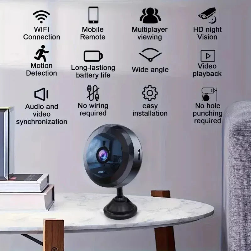 Mimo Camera Magnetic Mini WiFi Camera – Discreet and Reliable for Day and Night ...