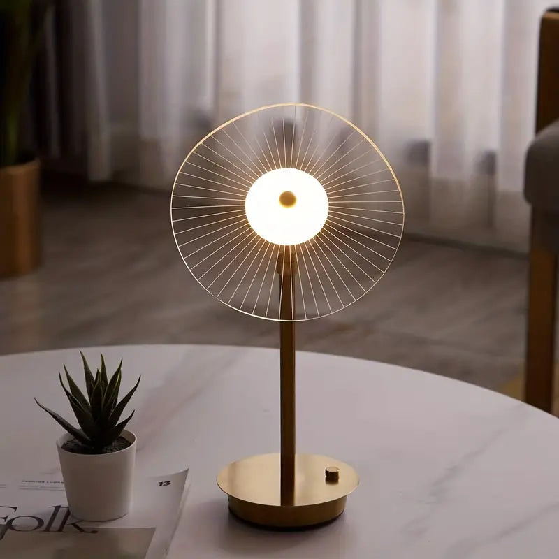Sculptural Dimmable LED Table Lamp