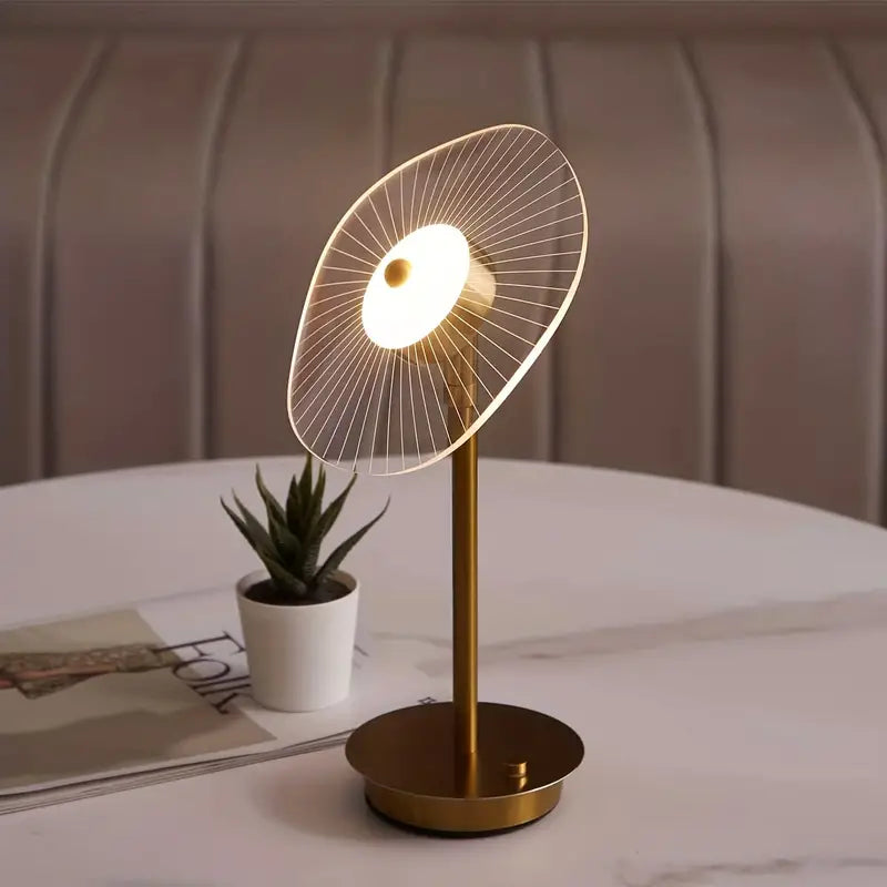 Sculptural Dimmable LED Table Lamp