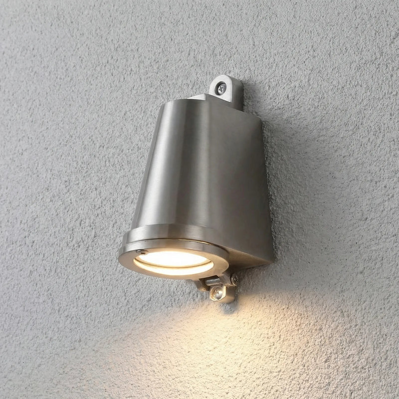 Outdoor Metal Wall Light with Warm Downward Illumination