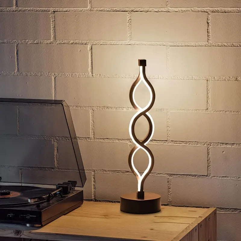 Calista Triple Spiral LED Table Lamp