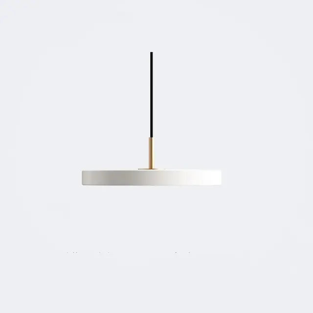 Scandinavian Pendant Lamp with Warm Light and Minimalist Design