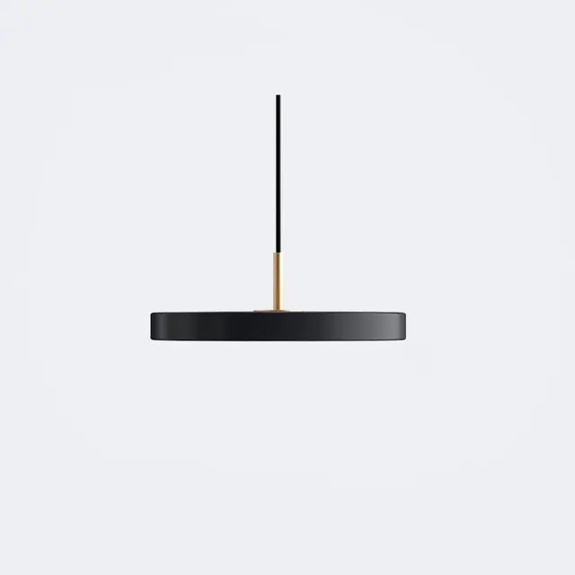 Scandinavian Pendant Lamp with Warm Light and Minimalist Design