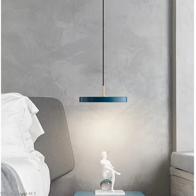 Scandinavian Pendant Lamp with Warm Light and Minimalist Design