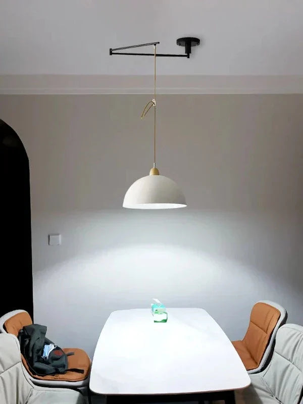 Modern Ceiling Light with Adjustable Light Arms for Flexible Illumination