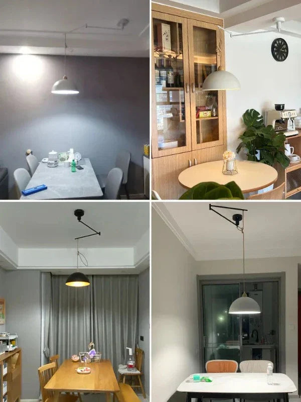 Modern Ceiling Light with Adjustable Light Arms for Flexible Illumination