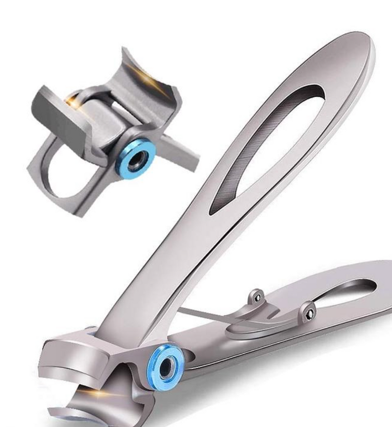 Heavy-Duty Toenail Clippers for Thick Nails with Ergonomic Handle
