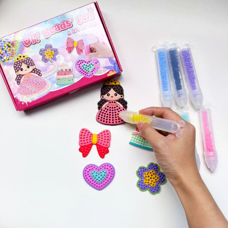 Reusable Bead Art Creative Craft Kit for Kids