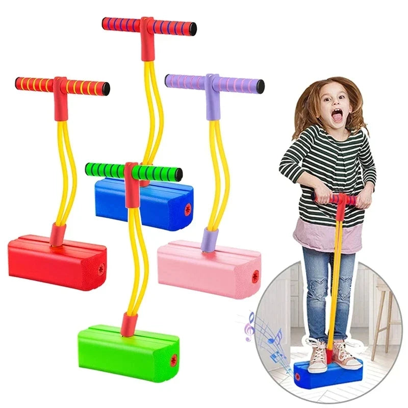 BounceJoy Foam Pogo Jumper for Active Play & Balance Training