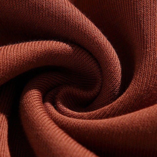 Men's Cotton Blend Polo Sweatshirt with Relaxed Fit and Classic Collar