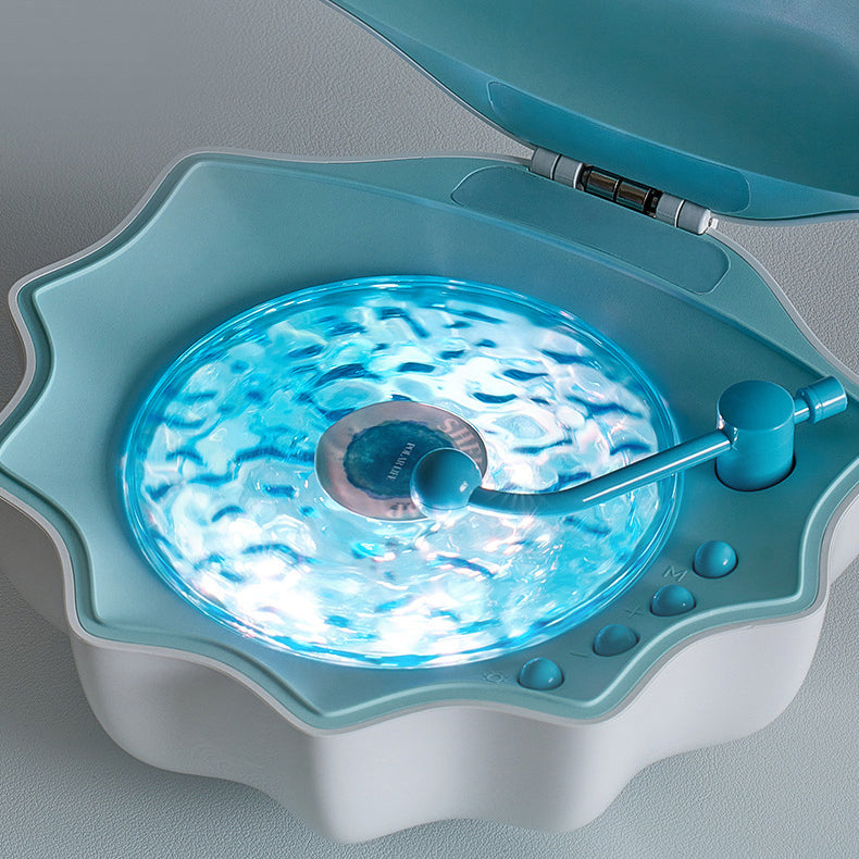 Seashell RGB Night Light with Bluetooth Speaker