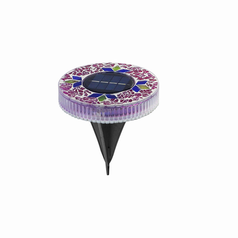 Solar Mosaic Garden Lights