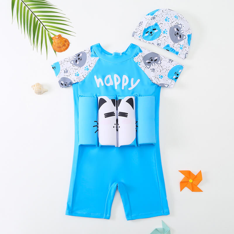 Children's Life Jacket with Buoyancy for Safe and Confident Swimming