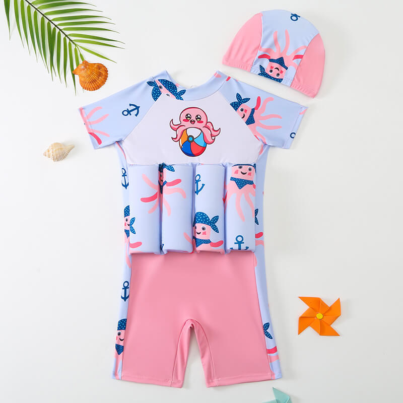 Children's Life Jacket with Buoyancy for Safe and Confident Swimming
