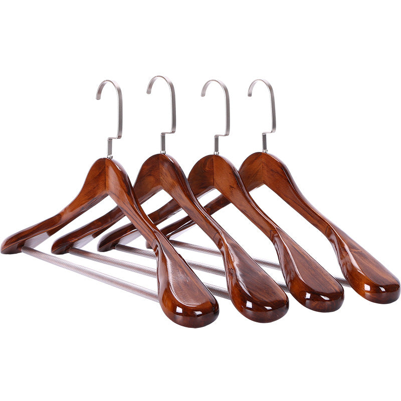 Wooden Hangers for Neatly Hanging and Maintaining the Shape of Clothes