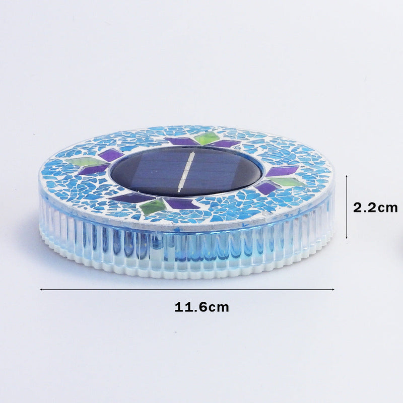 Solar Mosaic Garden Lights
