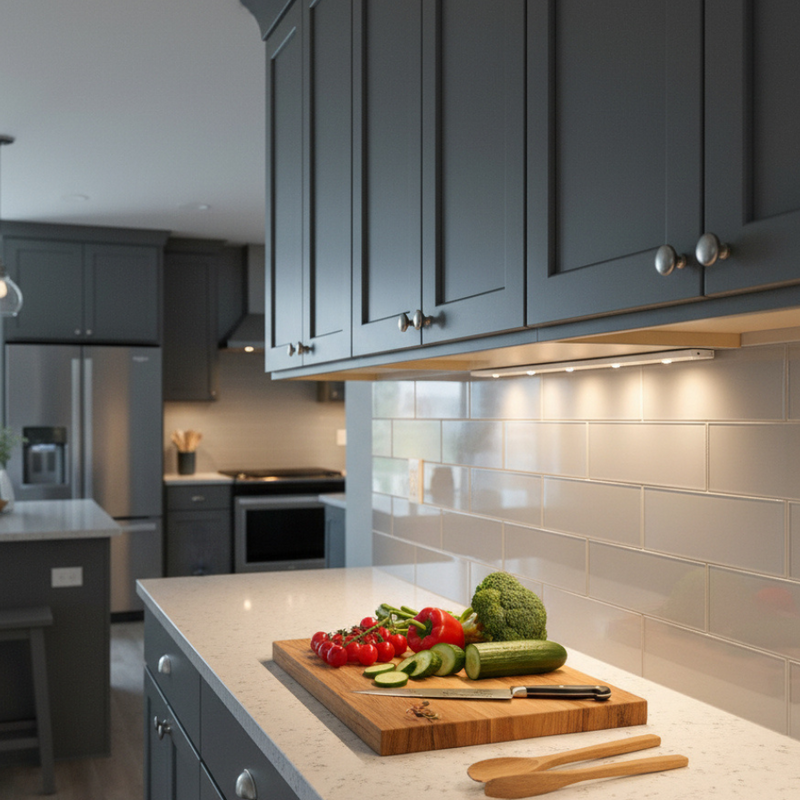 Wireless LED Cabinet Lighting with Motion Sensor and Rechargeable Battery for Convenience