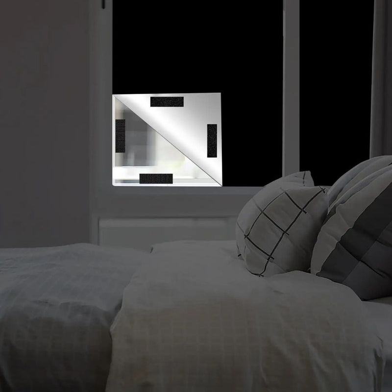 Cut-to-Size Static-Cling Blackout Window Film for Privacy
