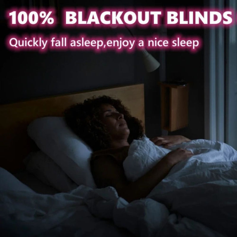 Cut-to-Size Static-Cling Blackout Window Film for Privacy