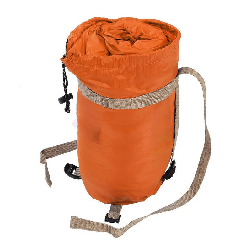 Lightweight Adult Sleeping Bag with Two-Way Zip and Compression Sack