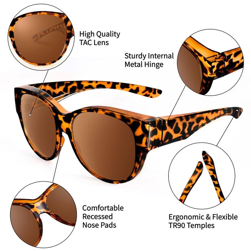 Polarised Overglasses for Prescription Glasses