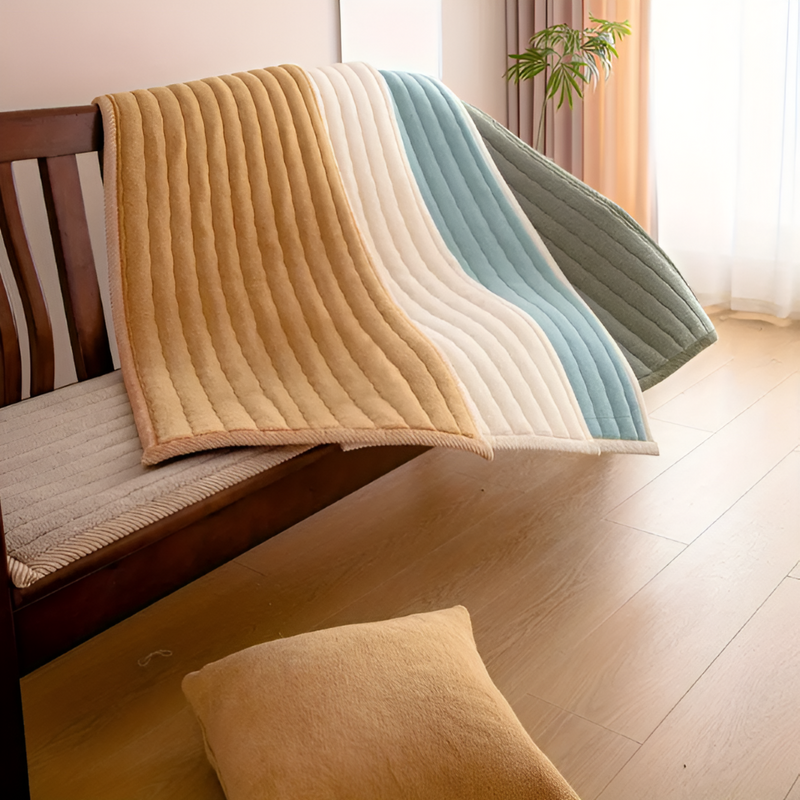 Quilted Sofa Protector with Non-Slip Underside