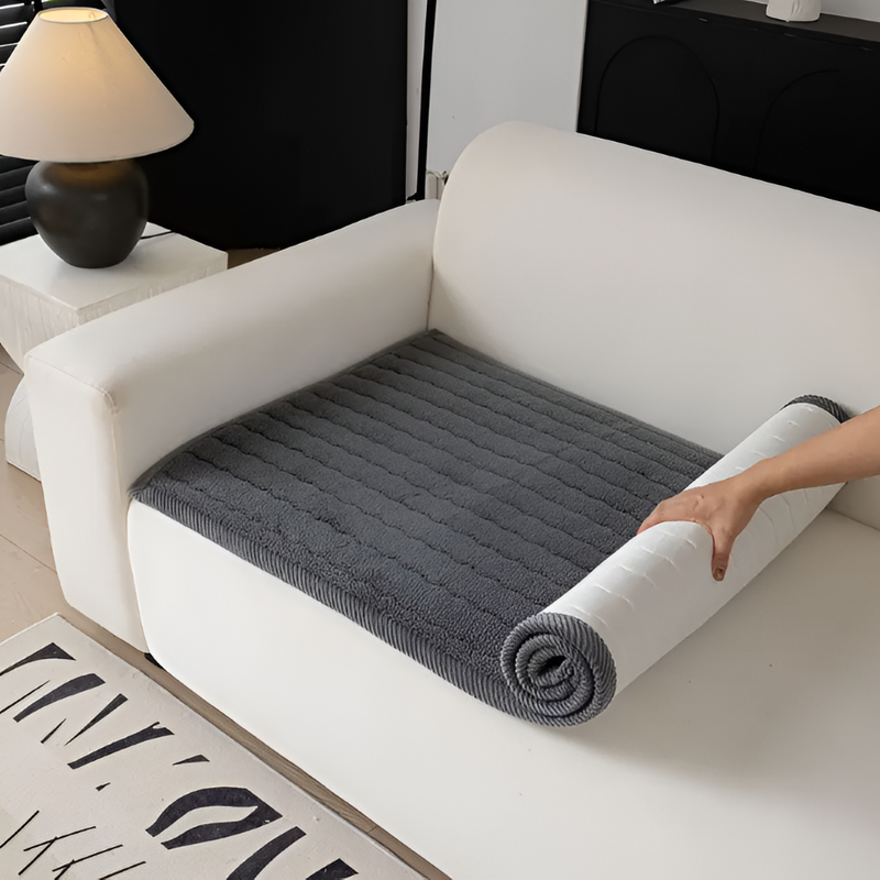 Quilted Sofa Protector with Non-Slip Underside