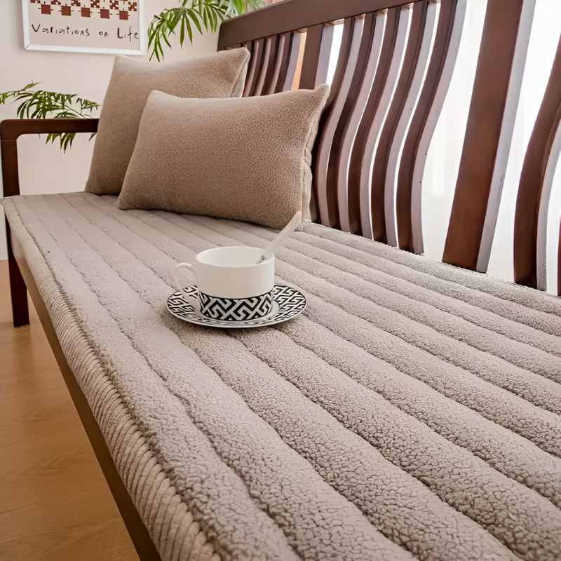 Quilted Sofa Protector with Non-Slip Underside