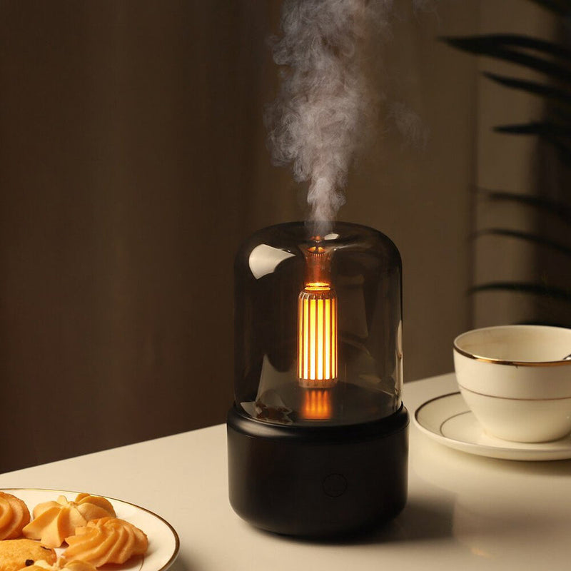 Ultrasone Aroma Diffuser with Ambient Lighting – Compact Humidifier for Relaxation