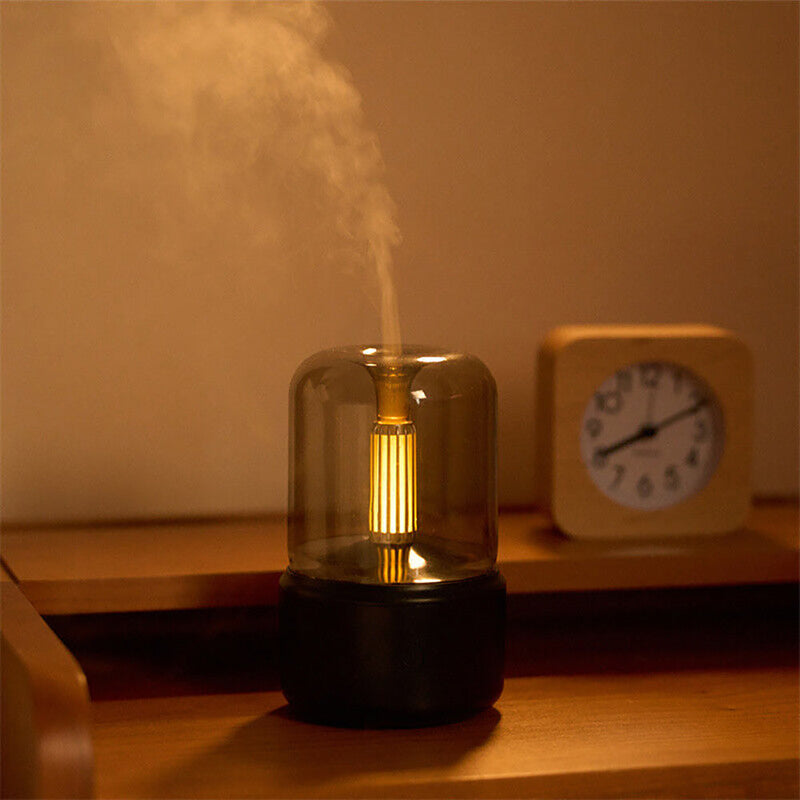 Ultrasone Aroma Diffuser with Ambient Lighting – Compact Humidifier for Relaxation