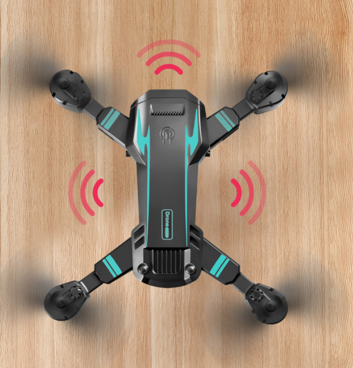 Foldable 8K Drone with Dual Camera and Obstacle Detection