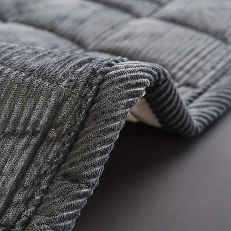 Quilted Sofa Protection Mat with Non-Slip Backing for Sofa and Couch
