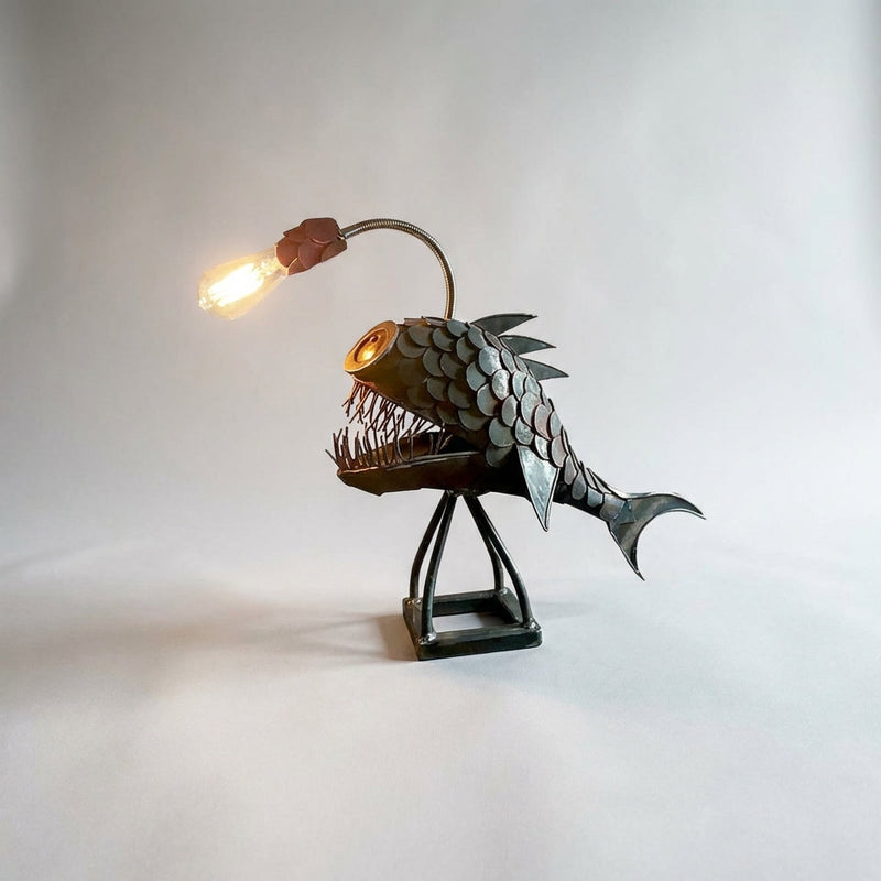 Orvyn Sculptural Fish Table Lamp