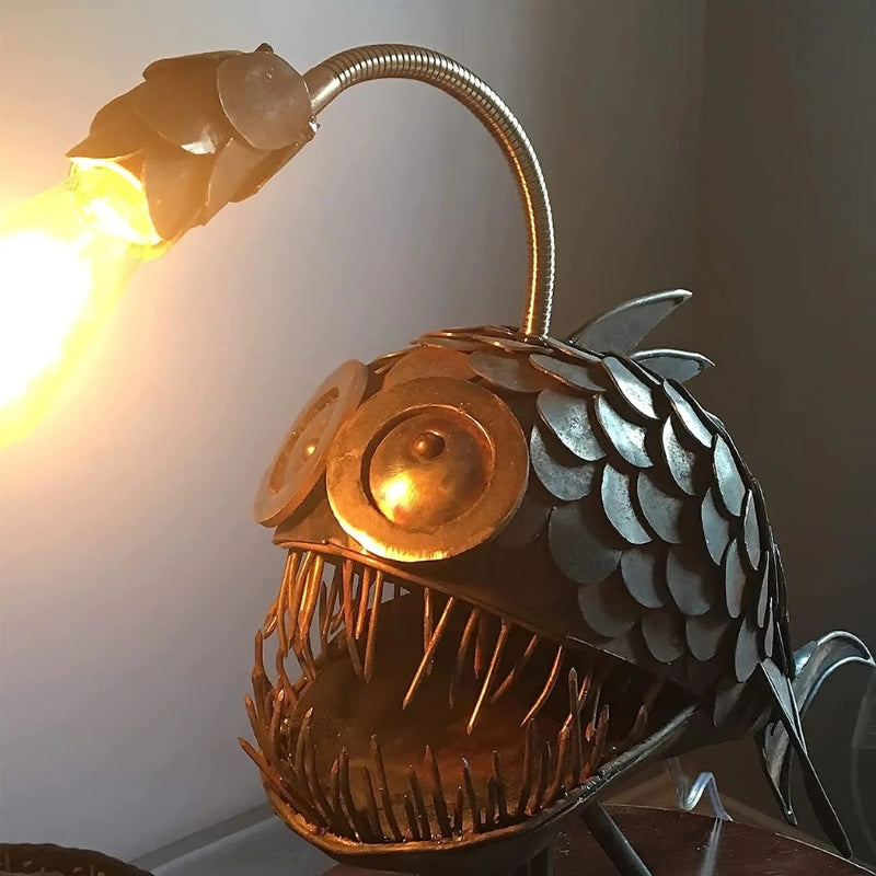 Orvyn Sculptural Fish Table Lamp
