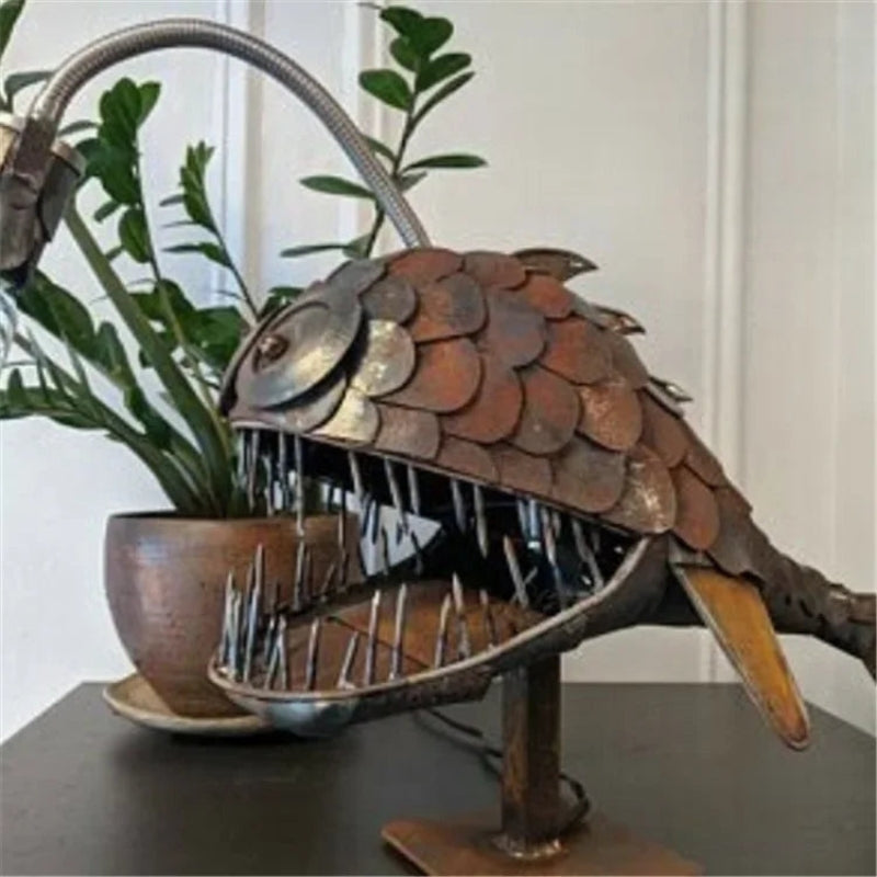 Orvyn Sculptural Fish Table Lamp