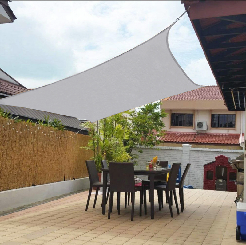 Outdoor Shade Sail with UV Protection for Patios and Gardens