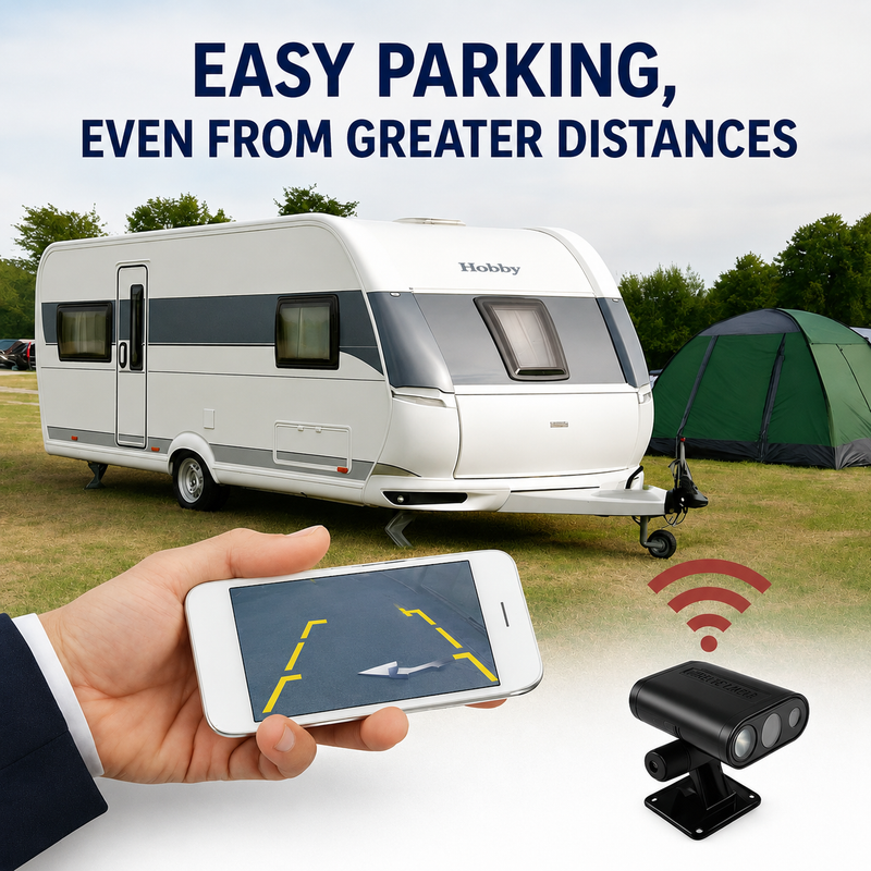 Wireless Reversing Camera with App View and Night Vision