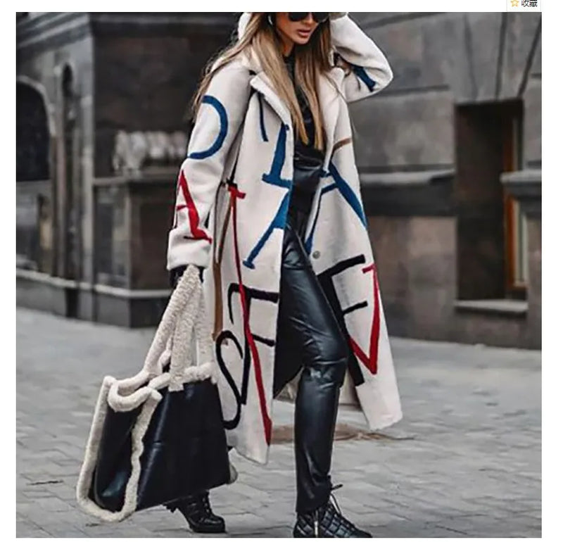 ChicOversized Coat - Stylish and Comfortable Coat for Any Occasion