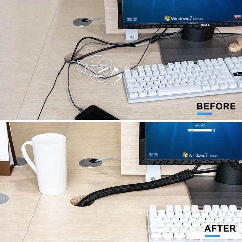 Expandable Braided Cable Sleeve for Organised Wire Protection