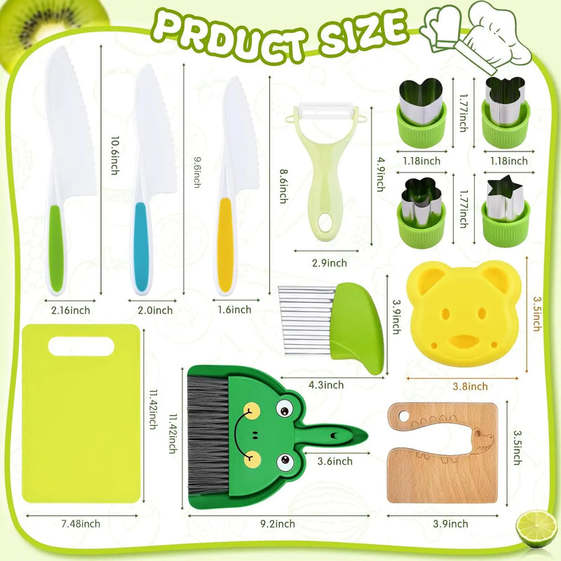 Joyful Kids Kitchen Set - Creative Cooking for Young Chefs