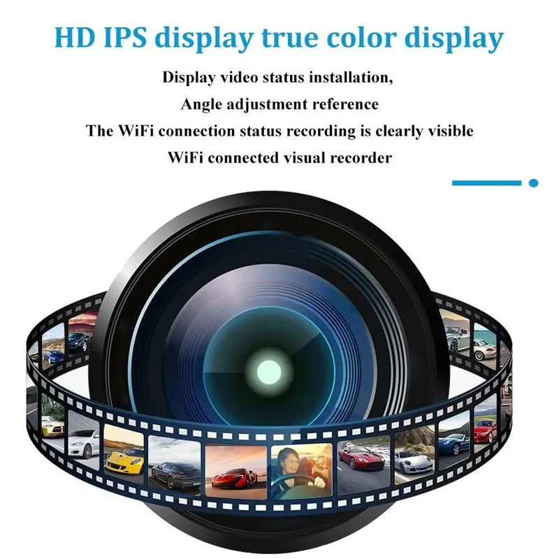 1080P WiFi Dual Lens Dash Cam