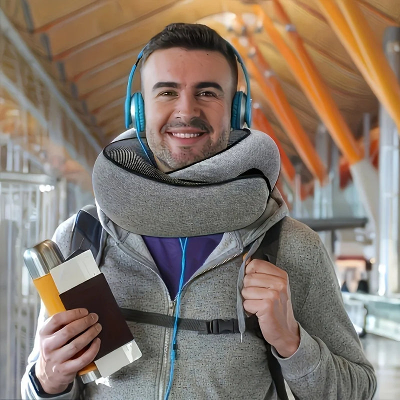 Ergonomic Wraparound Travel Neck Pillow