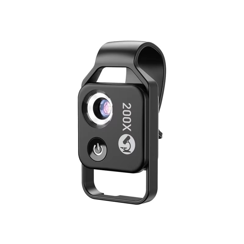200X Clip-On Smartphone Microscope Lens