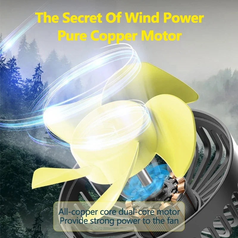 Adjustable USB Car Cooling Fan