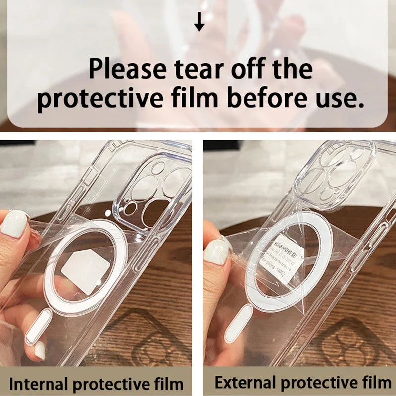 ClearCharge iPhone Case - Wireless Charging with MagSafe