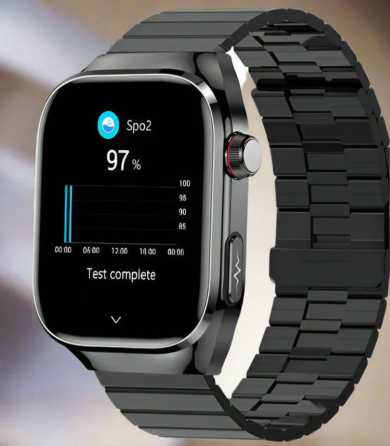 Unisex Smartwatch with ECG Health Monitoring Bluetooth AMOLED Screen