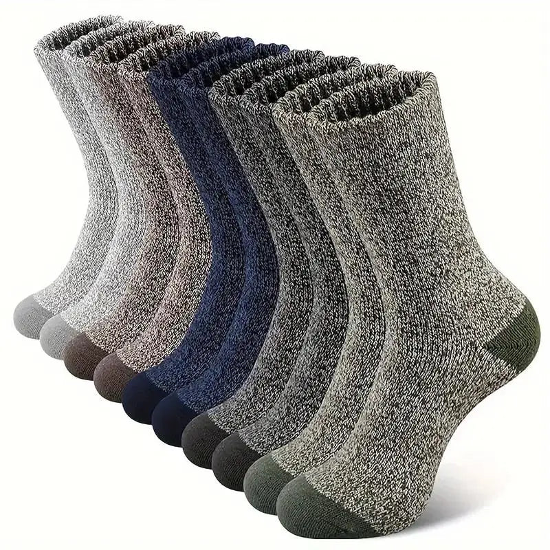 Unisex Merino Wool Socks – Extra Thick, Warm, Insulating, and Breathable