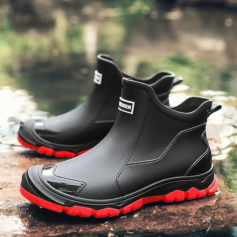 Waterproof Outdoor Ankle Boots for Men – Sturdy & Practical